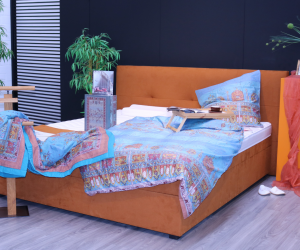 Wasserbett in Boxspringoptik